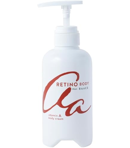 Amazon | 大容量 レチノール ボディクリーム 400g 日本製 Mon BAACE